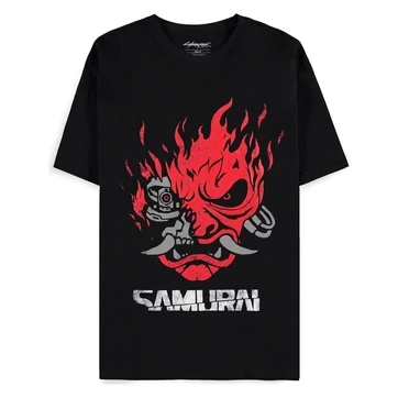 Cyberpunk 2077 T-Shirt Samurai Bandmerch  Size L