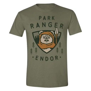 Star Wars T-Shirt Park Ranger Ewok Size M