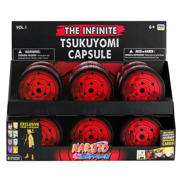 Naruto Shippuden Blind Capsule Figures Infinite Tsukuyomi 7 cm Vol. 1 Display (12)