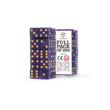 Q Workshop Dice Set Full Pack D6 Shimmering Purple (20)