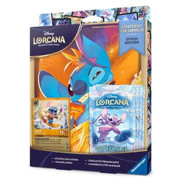 Disney Lorcana TCG Collection Starter Set Stitch Edition *German Edition*