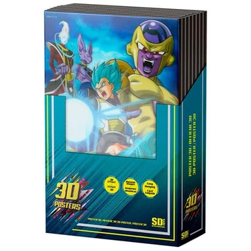 Dragon Ball 3D Poster Dragon Ball & Dragon Ball Super 38 x 58 cm Display (14)