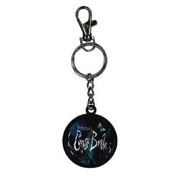 Corpse Bride Metal Keychain Logo Ver. 1 7 cm