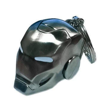 Marvel Comics Metal Keychain Iron Man Helmet Mark II