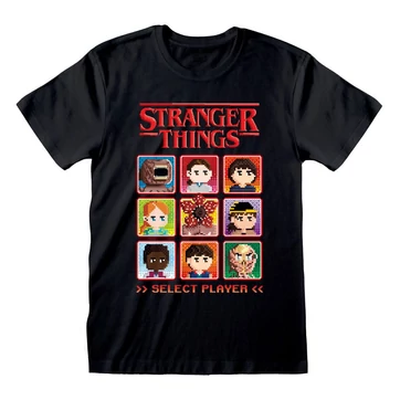 Stranger Things T-Shirt Select Player Size M