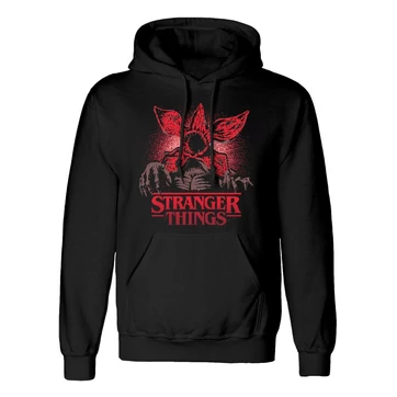 Stranger Things Hooded Sweater Pixel Demogorgon Size M