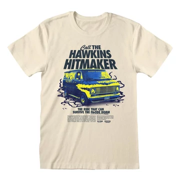 Stranger Things T-Shirt Call the Hawkins Hitmaker Size L
