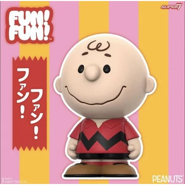 Peanuts FUN! FUN! Vinyl Action Figure Charlie Brown (Red Shirt) 13 cm