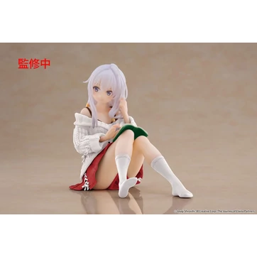 Wandering Witch: The Journey of Elaina PVC Statue Desktop Cute Figure Elaina Casual Clothes Ver. Renewal 13 cm
