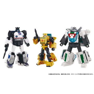 Transformers Dramatic Capture Series Action Figure 3-Pack Cybertron Chase