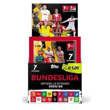 Bundesliga 2025/26 Sticker Collection Booster Display (50)