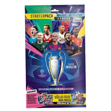 UEFA Champions League 2025/26 Sticker Collection Starter Pack
