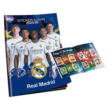 Real Madrid 2025/26 Sticker Collection Album Set