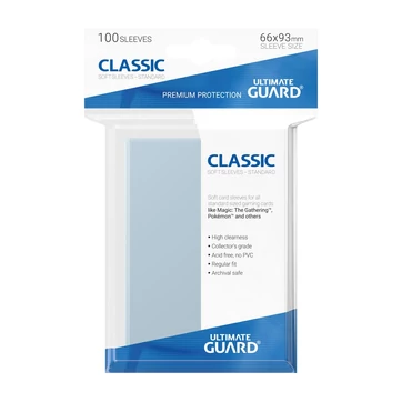 Ultimate Guard Classic Sleeves Standard Size (100)