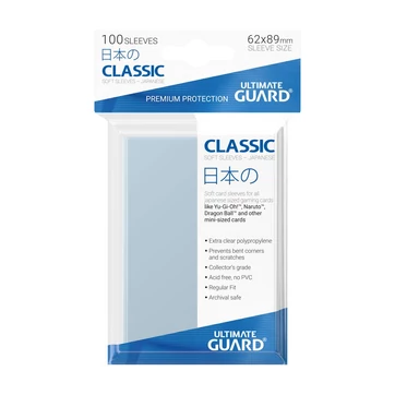Ultimate Guard Classic Sleeves Japanese Size (100)
