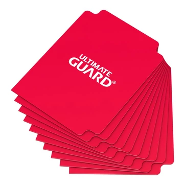 Ultimate Guard Card Dividers Standard Size (10) - Red