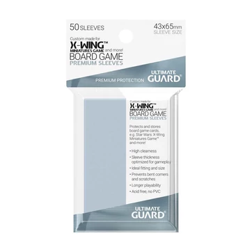 Ultimate Guard Board Game Sleeves (50) - X-Wing Miniatures Game