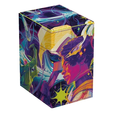 Ultimate Guard Flip'n'Tray 133+ Xenoskin Magic: The Gathering "Edge of Eternities" - Haliya and Tezzeret