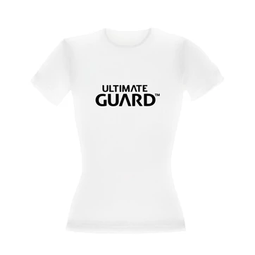 Ultimate Guard Ladies T-Shirt Wordmark White