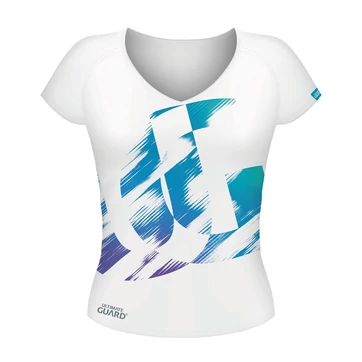 Ultimate Guard Ladies T-Shirt UG Distressed White Size L