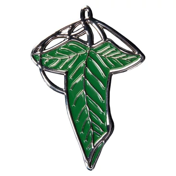 Lord of the Rings Magnet Elven Leaf (Enamel) 4 cm