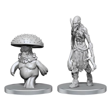 Pathfinder Deep Cuts Unpainted Miniatures Myceloid & Grimstalker