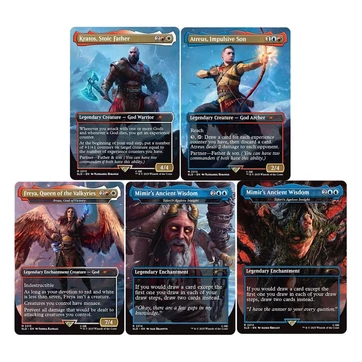 Magic the Gathering Secret Lair x PlayStation: God of War: Norse english