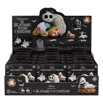 Nightmare Before Christmas Zoom Hero Pullback Vehicles with Figures (Blind Box Ver.) Assortment (12)