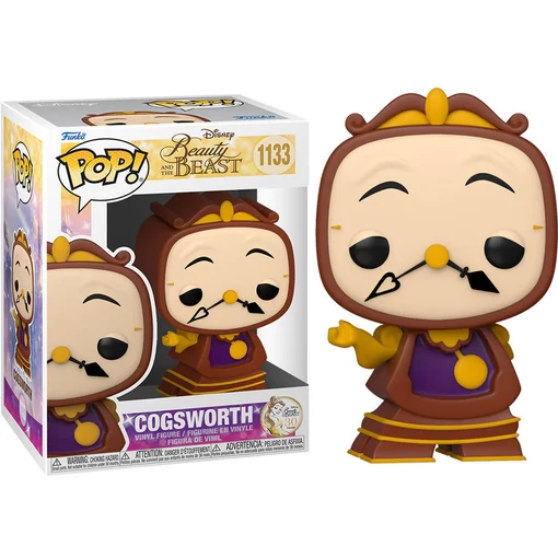 Disney Beauty and the Beast Cogsworth  Funko