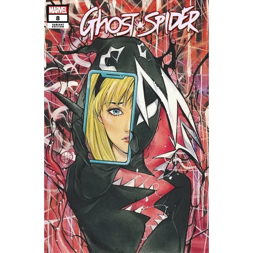 Ghost-Spider #8 Peach Momoko variant