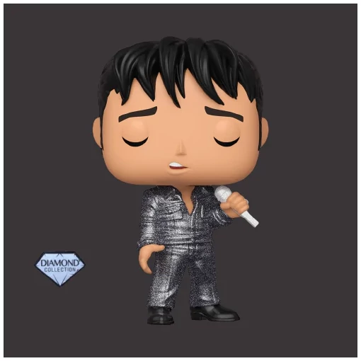 Elvis '68 Comeback Special Diamond Glitter Funko POP