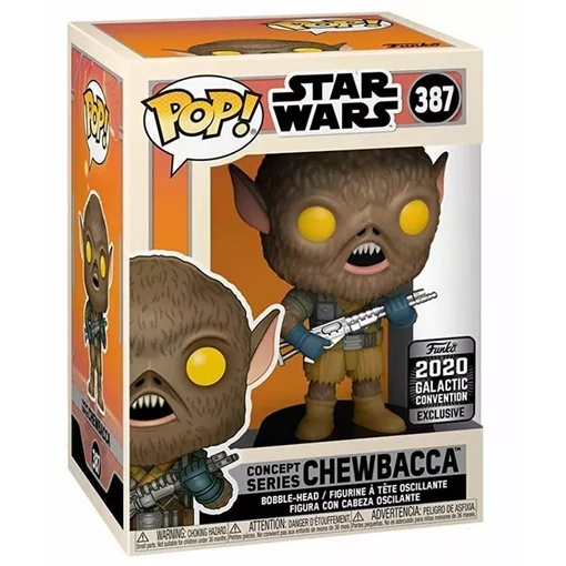 Star Wars Concept Series Chewbacca 2020 Galactic Convention Funko POP