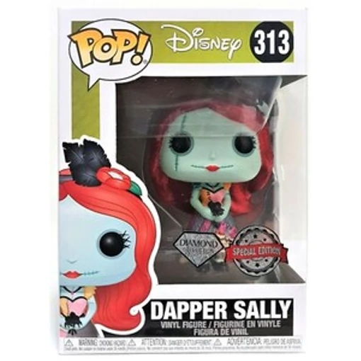 Disney Dapper Sally  Diamond Glitter Special Funko POP