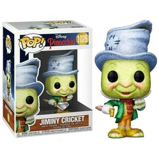 Pinocchio Jiminy Cricket Diamond Glitter Funko POP 