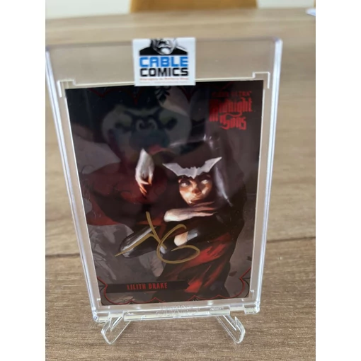 2023 Fleer Ultra Midnight Sons Red /100 Lilith Drake Nicholas Gregory Auto  kártya