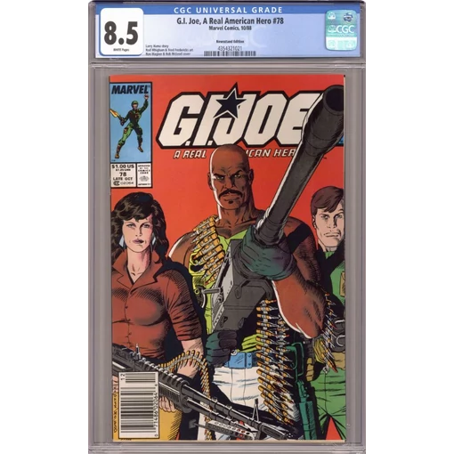 GI Joe  #78 CGC 8.5