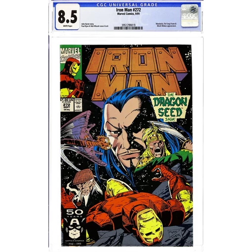 Iron Man #272 CGC 8.5
