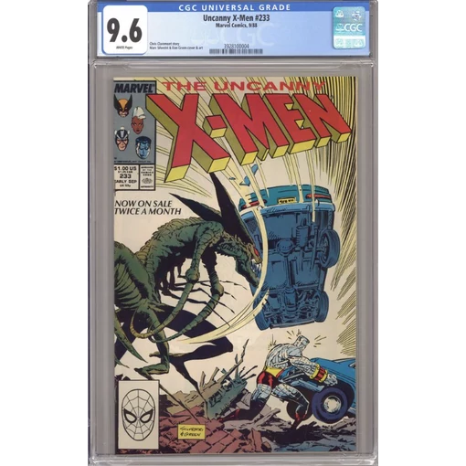 Uncanny X-Men #233 CGC 9.6