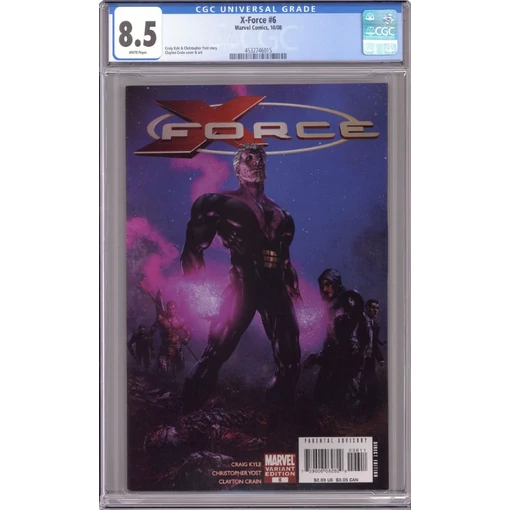X-Force #6 Crain variant CGC 8.5