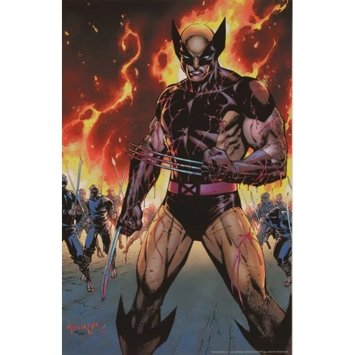 Wolveinre print by Scott Williams and Alex Sinclair  27x42cm