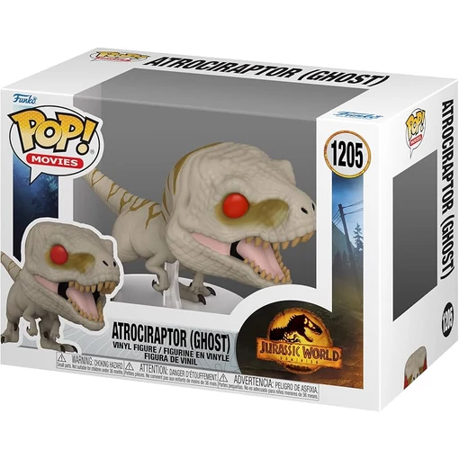 Funko Pop! Movies: Jurassic World Dominion - Atrociraptor (Ghost)