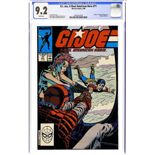 GI Joe  #71 CGC 9.2