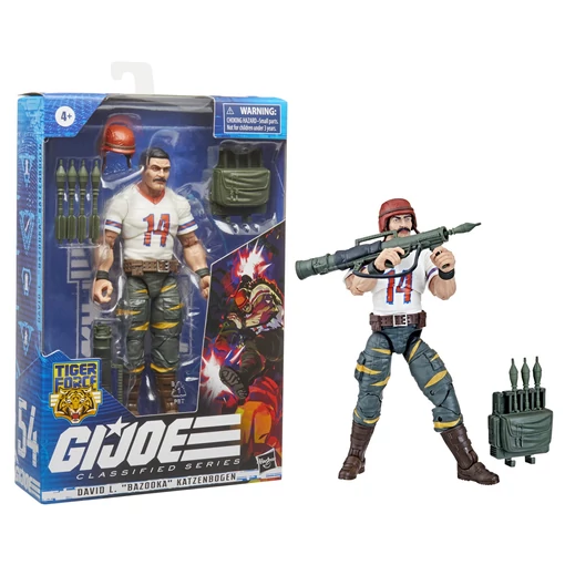 G.I. Joe Classified Series David L. "Bazooka" Katzenbogen