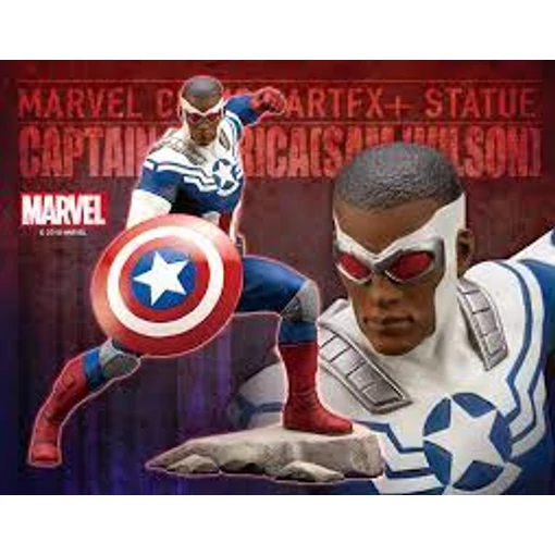 Kotobukiya Avengers széria Sam Wilson Artfx 1/10-es PVC szobor