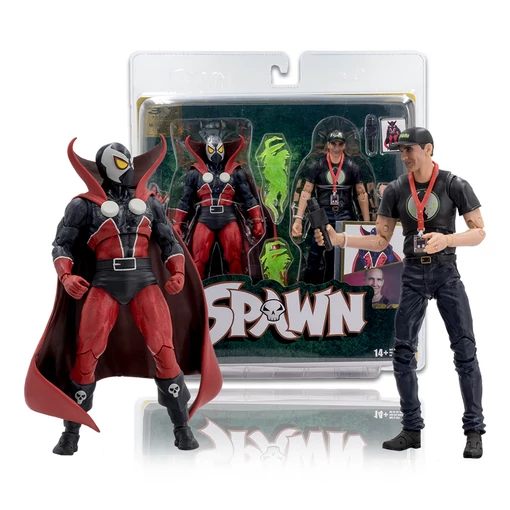 Spawn 30th Anniversary Spawn & Todd McFarlane Figura pack