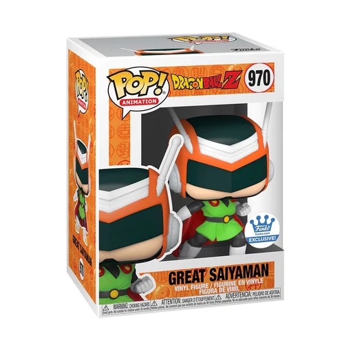 Dragon Ball Z POP! Animation  Great Saiyaman Funko Shop Exclusive 9 cm