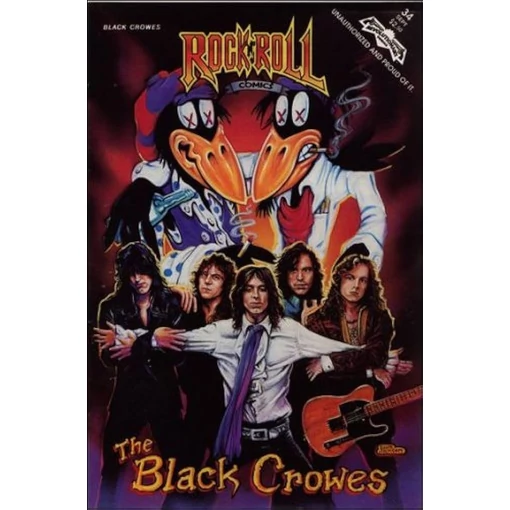 Rock N' Roll Revolutionary Comics No.34 the Black Crowes