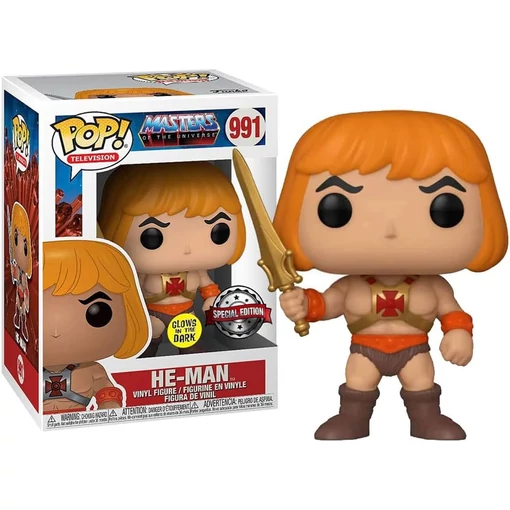 Masters of the Universe Funko POP He-Man Glow in the Dark Special Edition