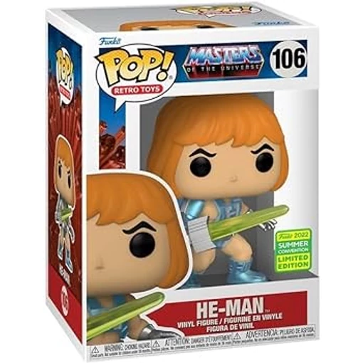 Master of the Universe Funko POP He-Man 2022 Summer Convention Limited Edition