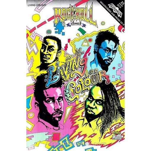 Rock N' Roll Revolutionary Comics No.23 Living Colour